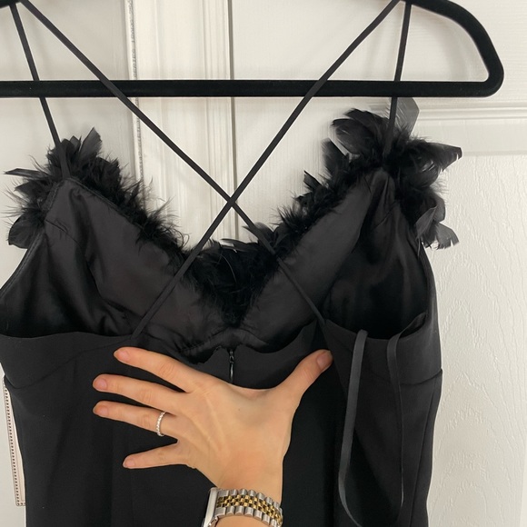Holy Renfrew feather black dress NWT - Picture 8 of 11